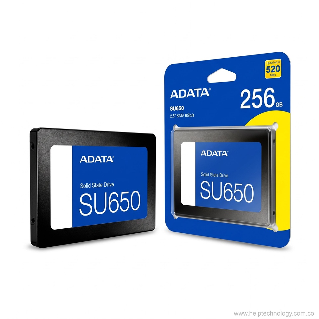 Disco Sólido SSD 2.5 256GB Adata SU650 520 MB/s