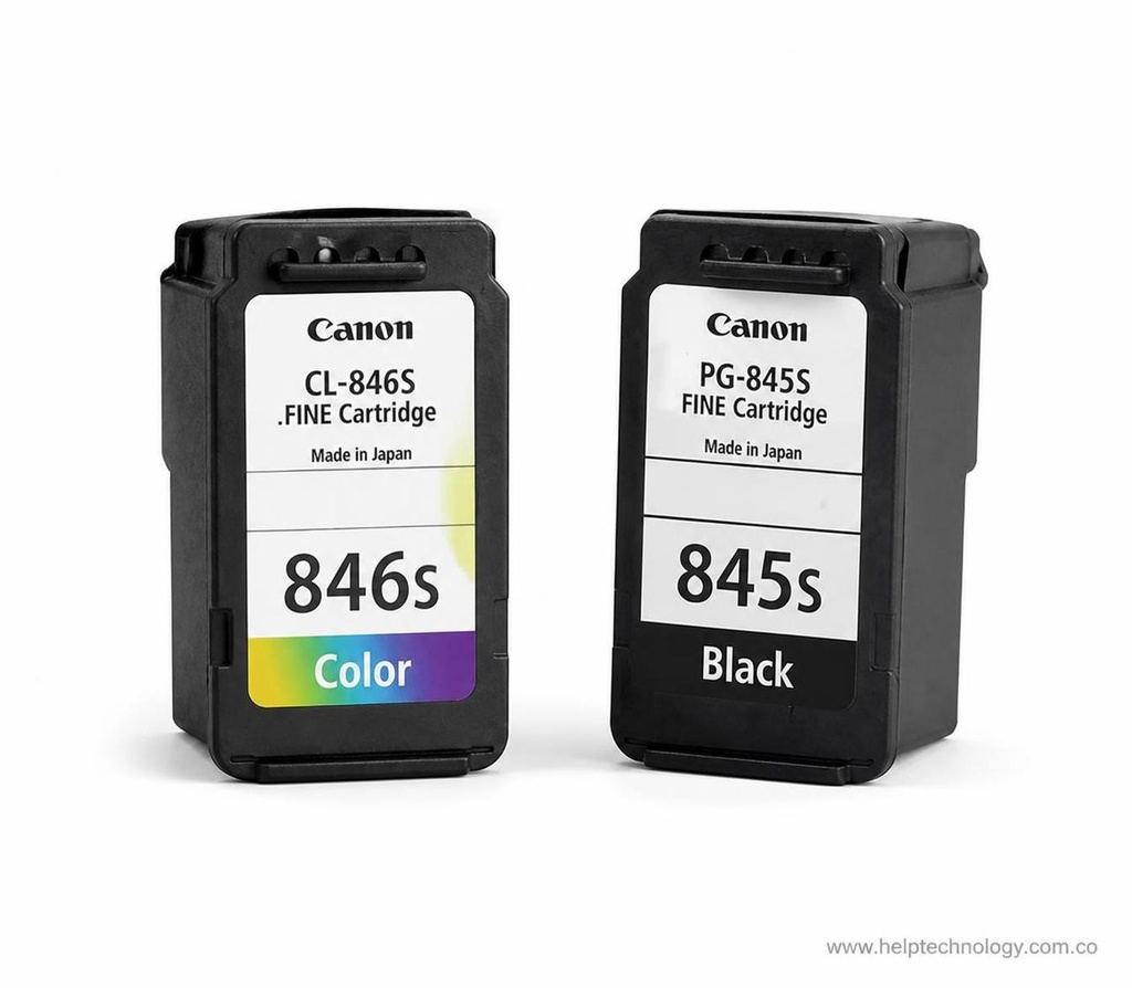 Cartuchos Para Impresora Canon TS308 Ref 845 846