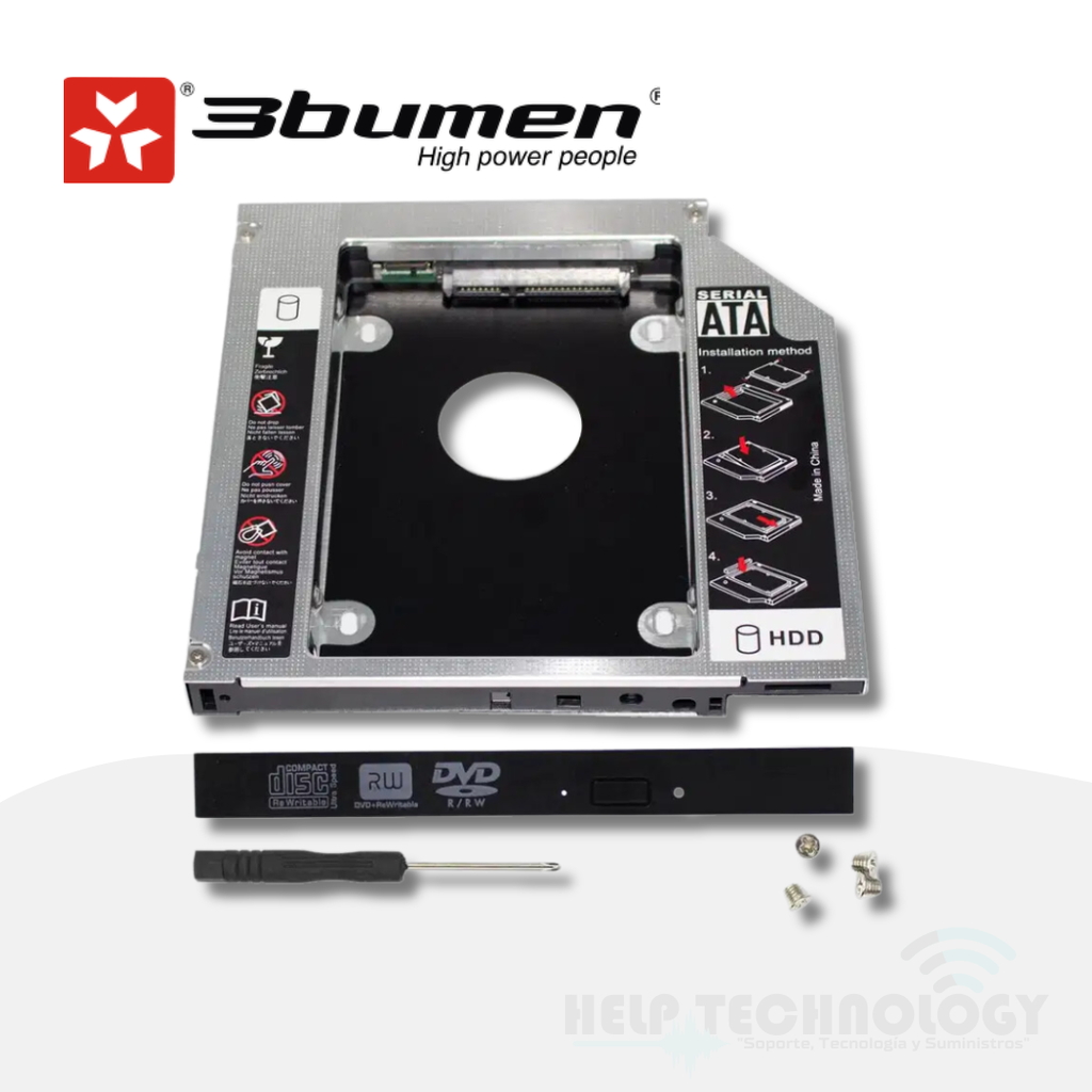 Adaptador Caddy 9.5mm