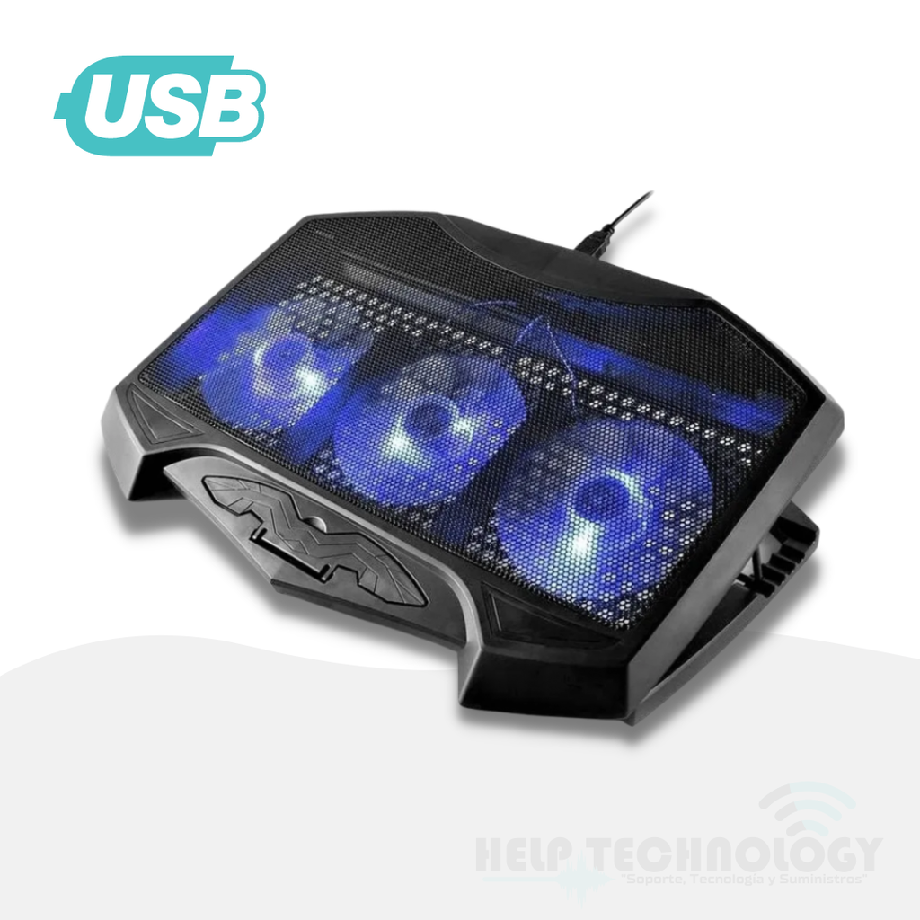 Base Refrigerante 3 Ventiladores