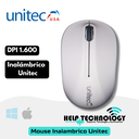 Mouse Inalámbrico Unitec FW-021 Blanco