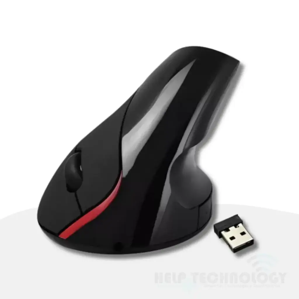 Mouse Vertical Inalambrico Recargable Jaltech