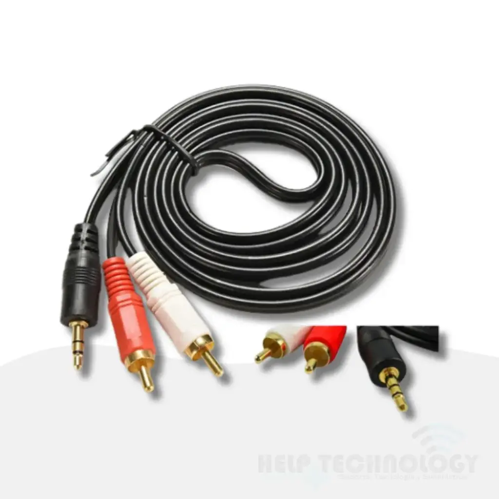 [1547] Cable Rca Audio 2X1 3M