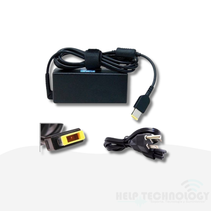 [1282] Cargador Para Lenovo 20V 2.25-3.25 P. Cuadrada