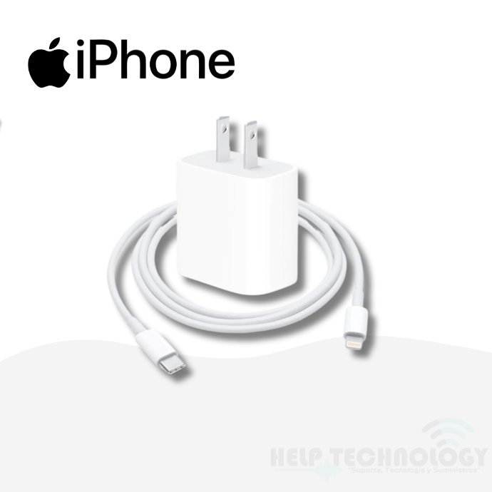 Cargador Para Apple Usb-C A lightning 25 W