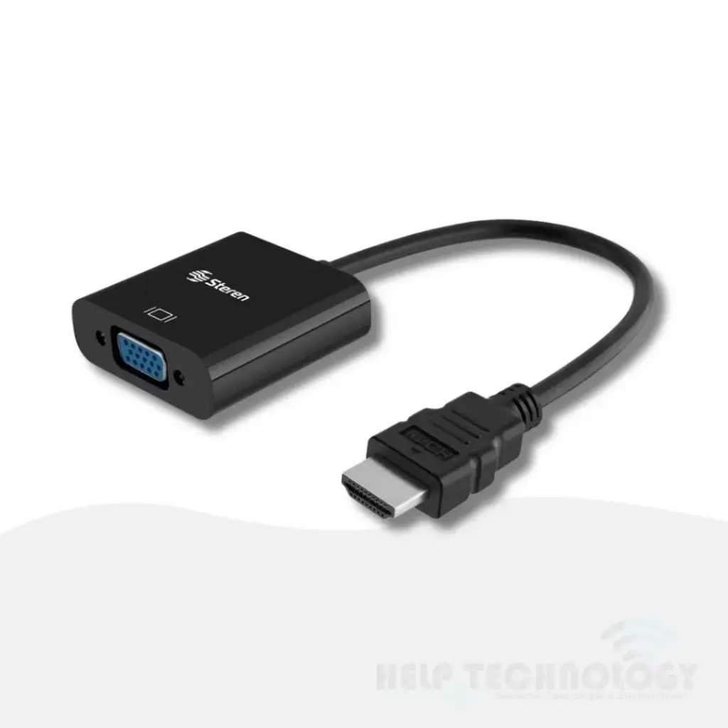 Convertidor Hdmi A Vga Con Audio