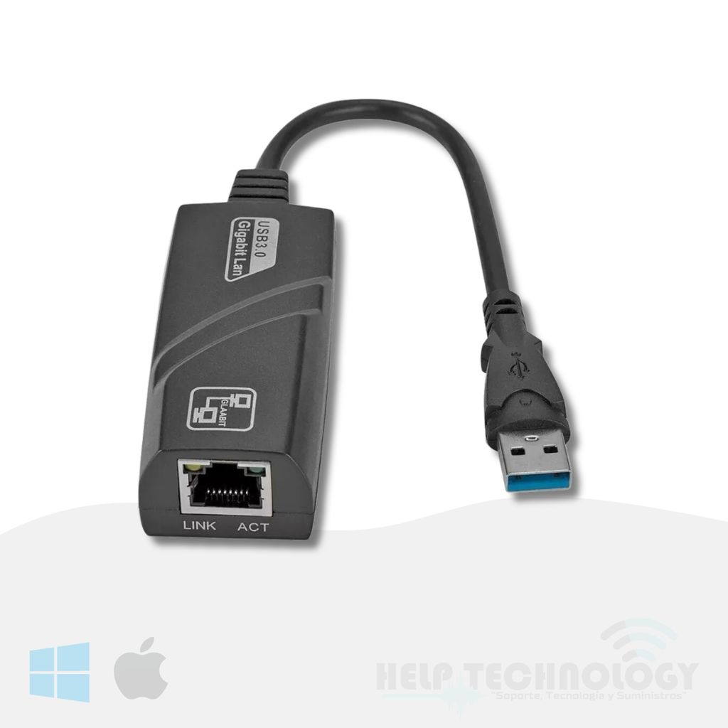 [1416] Convertidor Usb 3.0 Lan Giga 10/100/1000