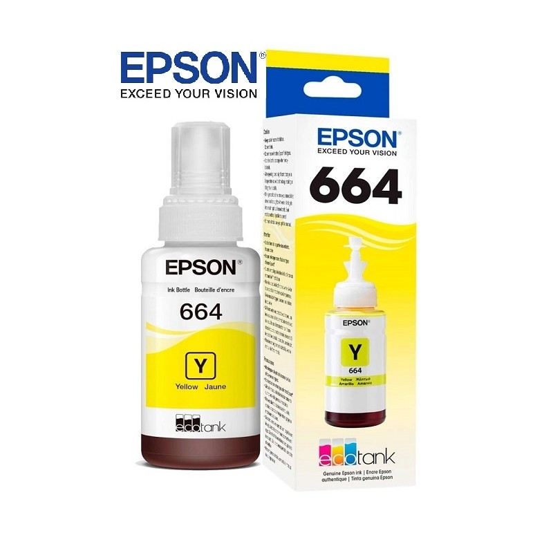 [1327] Tinta Epson 664 Amarilla