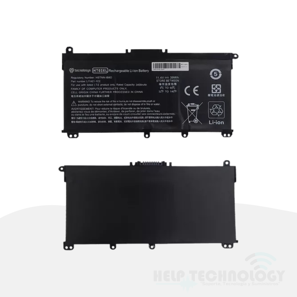 [1721] Bateria HP TF03XL-HT03XL-VR03XL-PX03XL