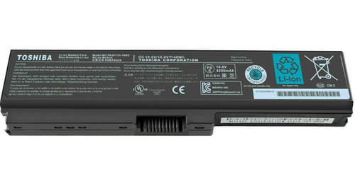 [178] Batería para Toshiba Pa3817-3819 2012