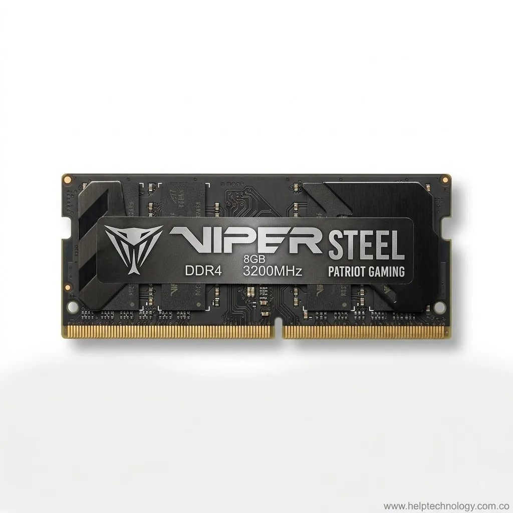 Memoria RAM para Portátil Patriot DDR4 8GB 3200MHz Viper Gaming Blindada