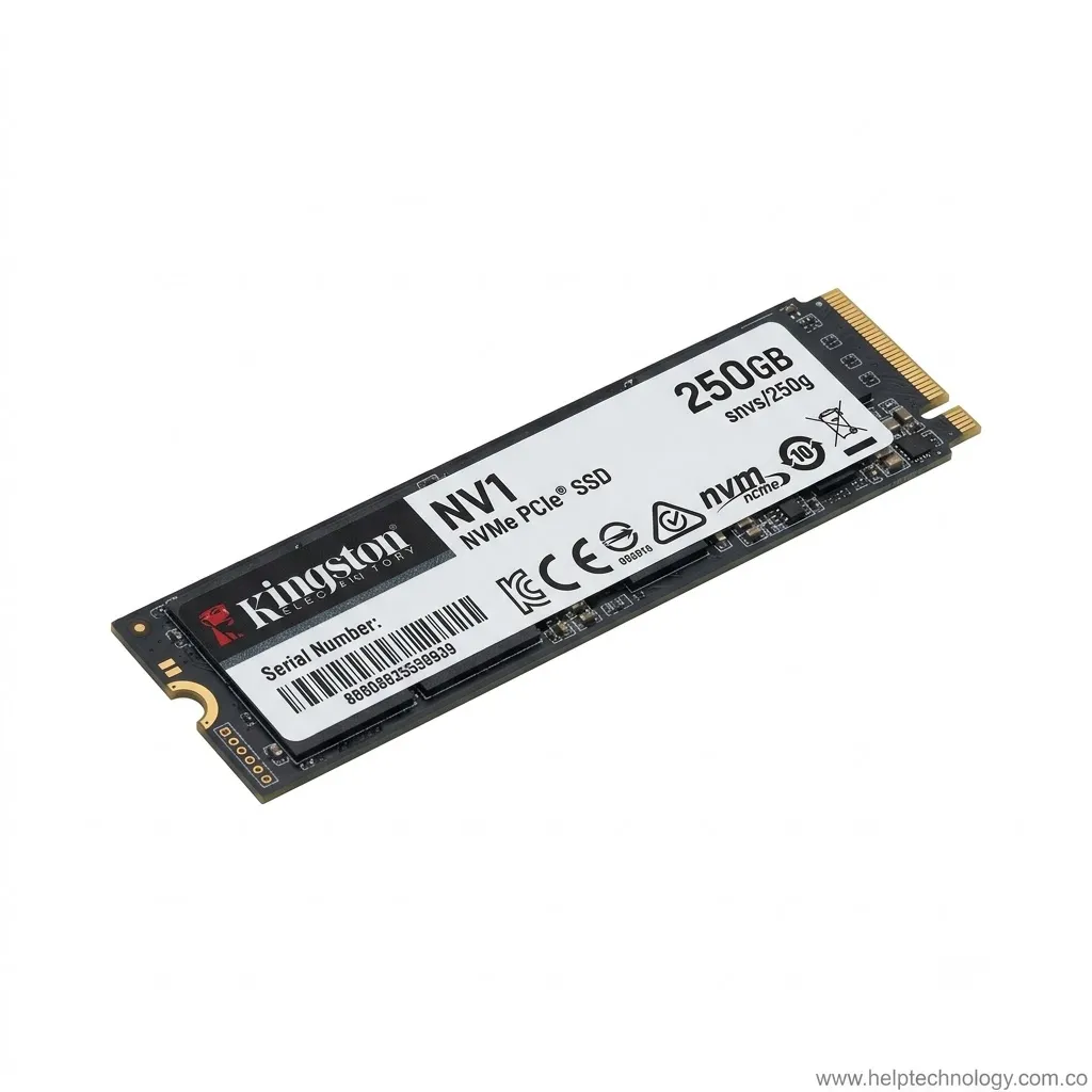 Disco Sólido SSD Kingston NV1 250GB M.2 NVMe PCIe 2100MB/s