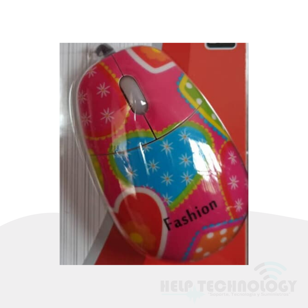 Mouse USB Fashion FN-M67 Colores