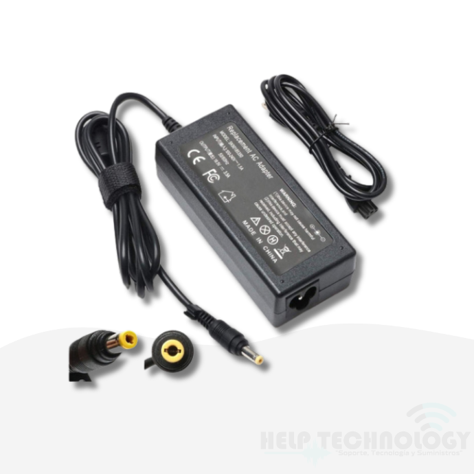 Cargador Para Hp Punta Amarilla 18.5V 3.5A