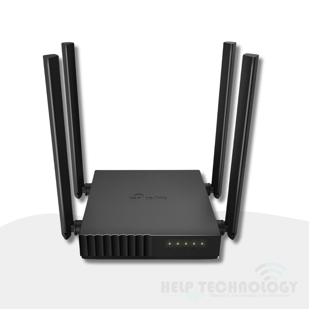 Router Tp-Link Dual Band Ac1200 Wi-Fi Negro