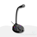 Micrófono Rgb Gaming Usb