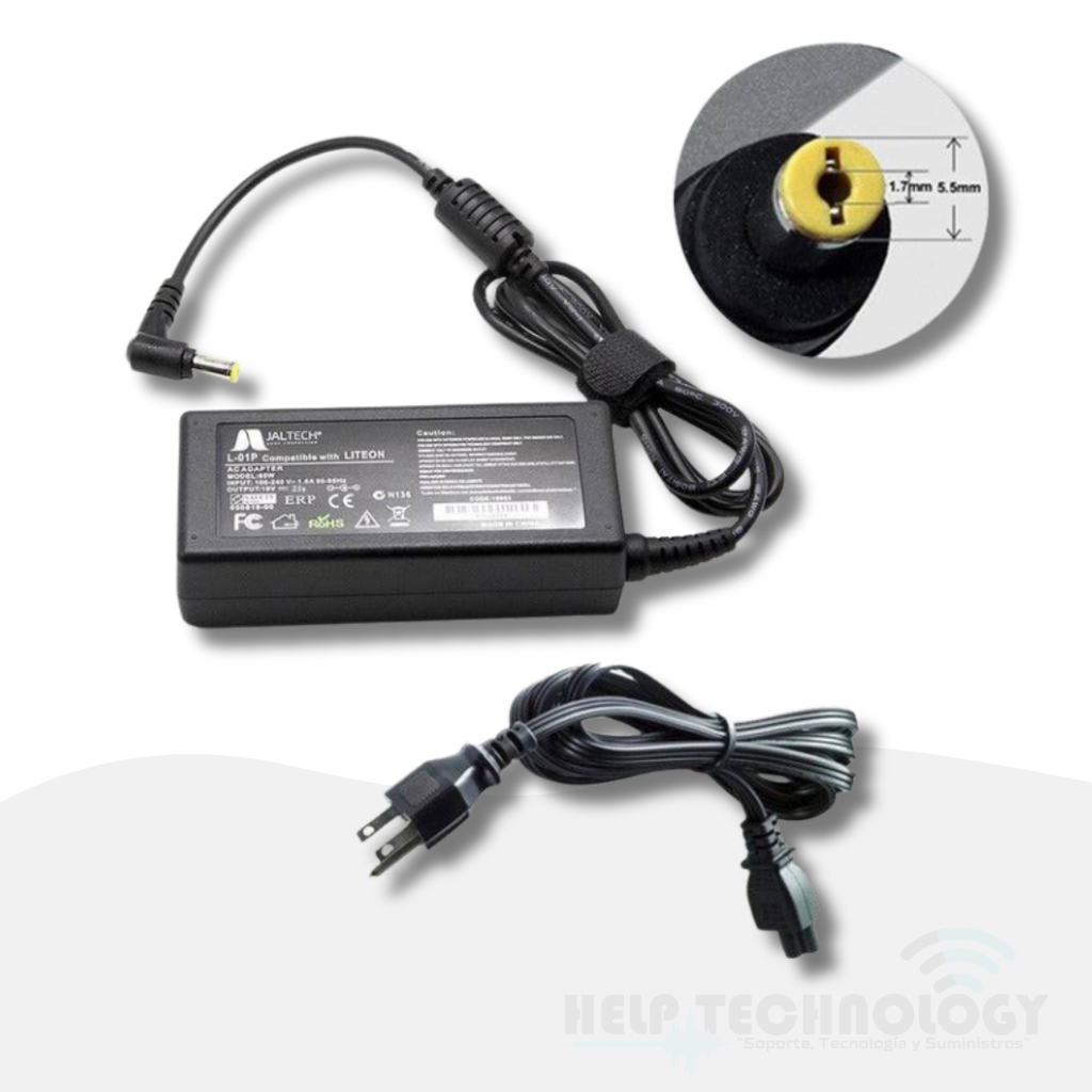[1869] Cargador Para ACER 19V - 2.15A