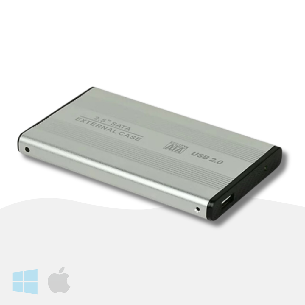 Caja Para Disco SATA 2.5" a USB 3.0 Aluminio