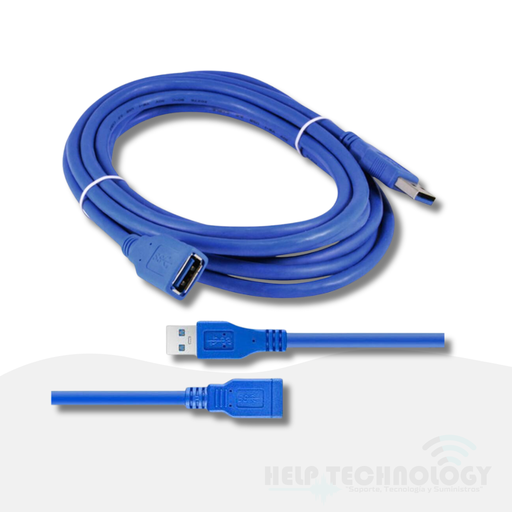 Cable USB Extension Filtrado 1.8 Mt