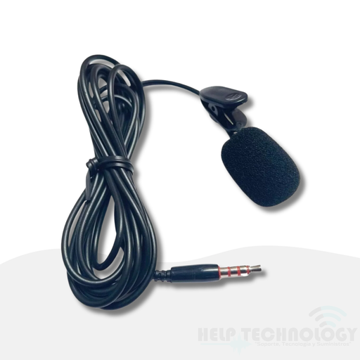 [1627] Micrófono de Solapa Jack 3.5