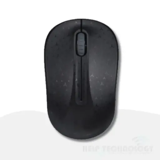 Mouse Inalámbrico Unitec FW-021 Negro