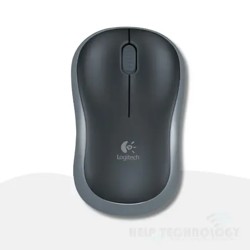 Mouse Inalámbrico Logitech M185 Negro