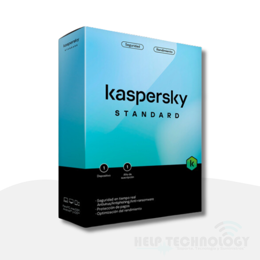 Licencia Kaspersky Standar Tarjeta Física -1 Dispositivo - 12 Meses