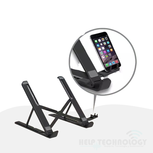 Base Plastica Con Refuerzo Para Celular