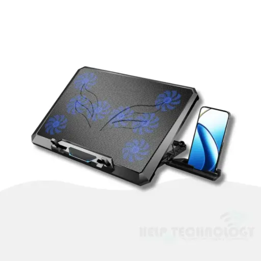 Base Refrigerante Jaltech Reclinable 8 Ventiladores