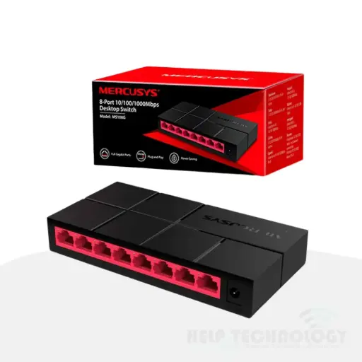 Switch Mercusys 8 Puertos 10/100/1000 Mb/S