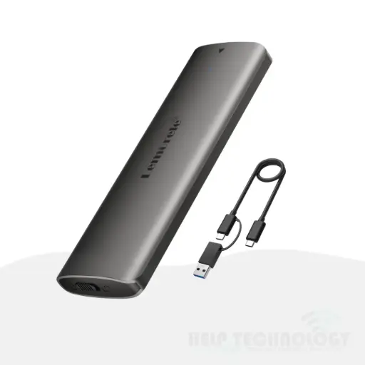 [2118] Caja Para Disco M.2 NVMe a USB-C/A Lemorele