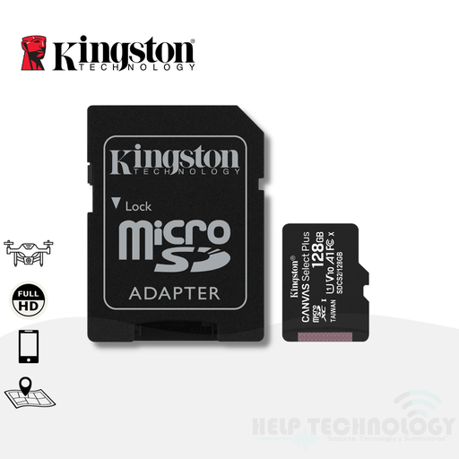 [1647] Memoria Micro SD Kingston 128 Gb