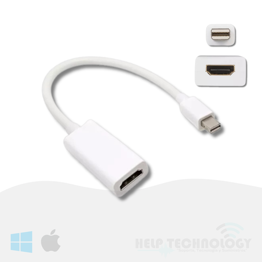 [1562] Convertidor Mini DisplayPort - Hdmi