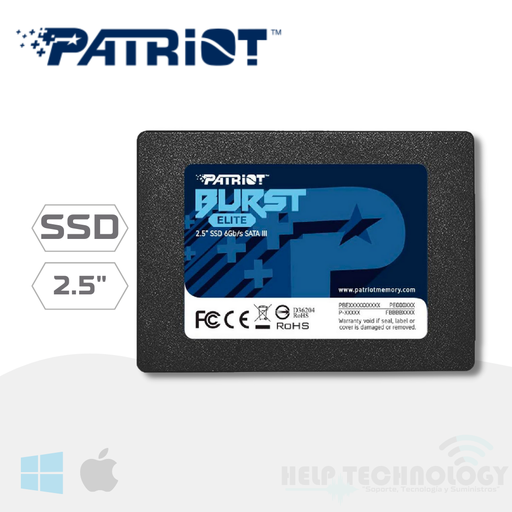 [1533] Unidad SSD Patriot Burst Elite Sata 240 Gb