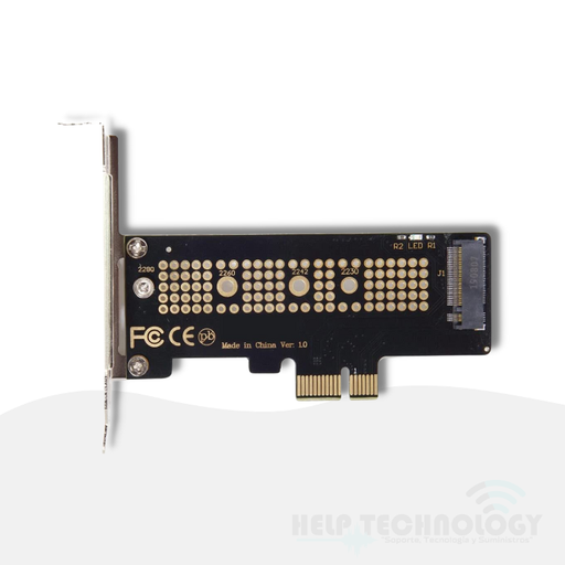 [1597] Tarjeta Pci Express 3.0 X1 A M.2 M-Key Ssd Nvme Ahci