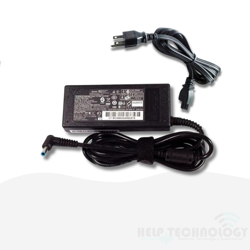 [45] Cargador Para Hp 19.5 V 2.31 A Punta Azul