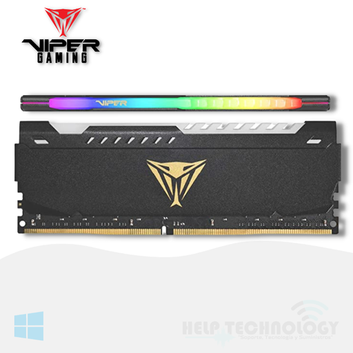 [1859] Memoria RAM PC DDR4 8GB RGB Blindada Viper